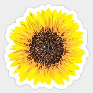 Sunflower Sticker